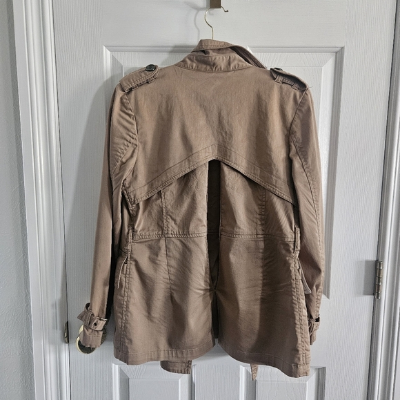 Vintage Y2K Glad News Trench Coat - Picture 6 of 11